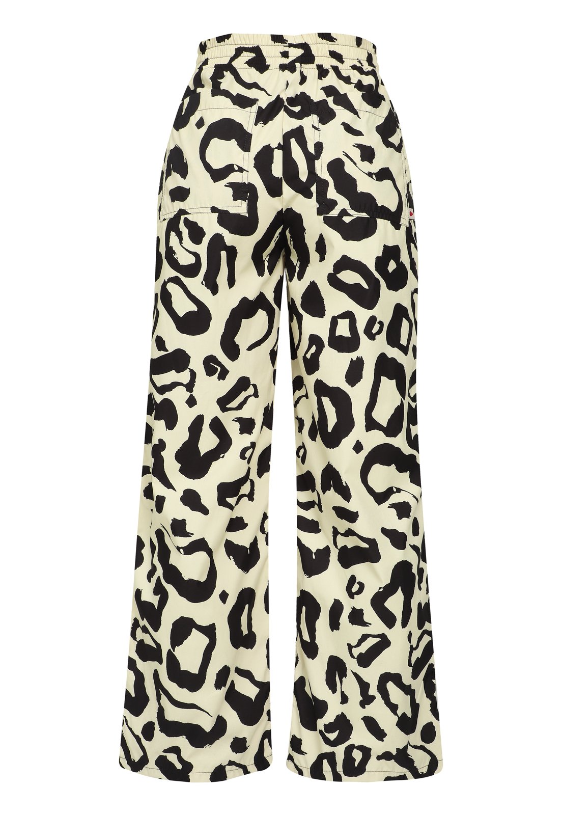 Leopard Wide Leg Pant Polyester – Sacré