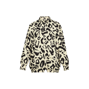 Leopard Oversize Jacket Polyester
