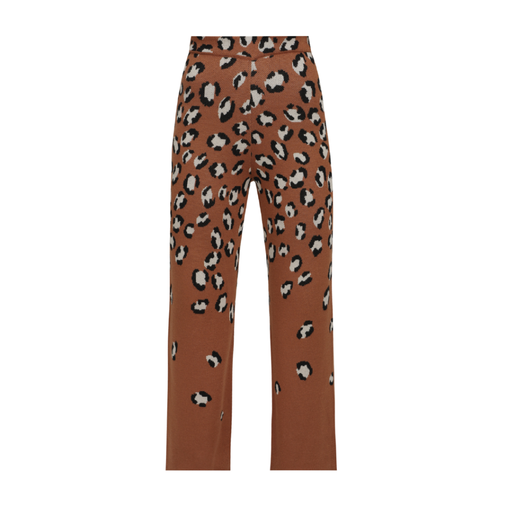 Tiger Jacquard Knit Pants Sacré