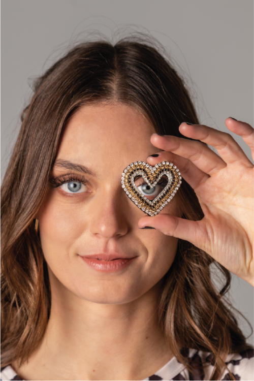 Heart Brooch
