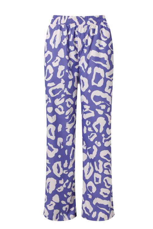 Full Violet Polyester Pant