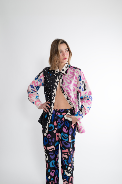 Night Bubblegum Leopard Pant