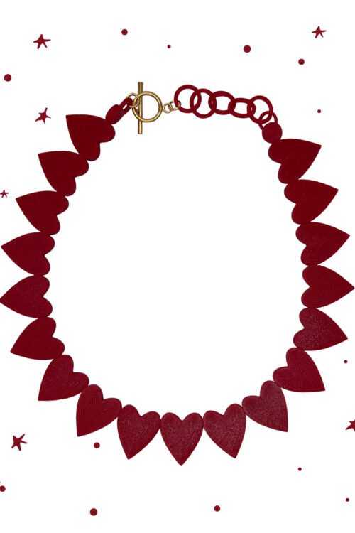 Sacré Heart Red Necklace