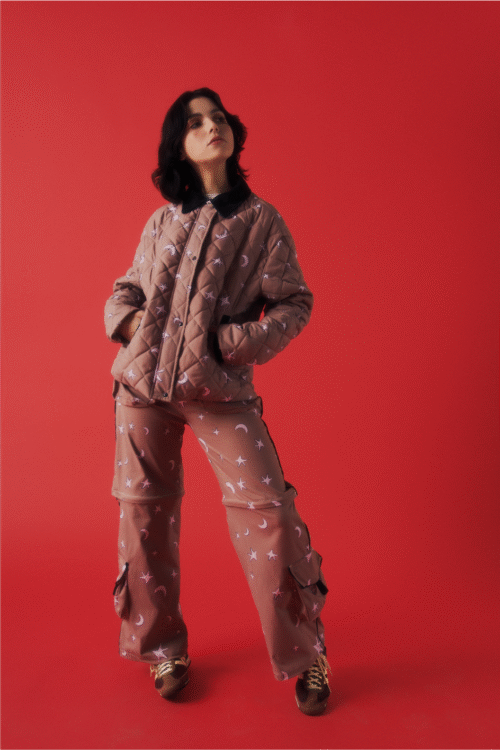 Moca Moonshine Quilted Jacket
