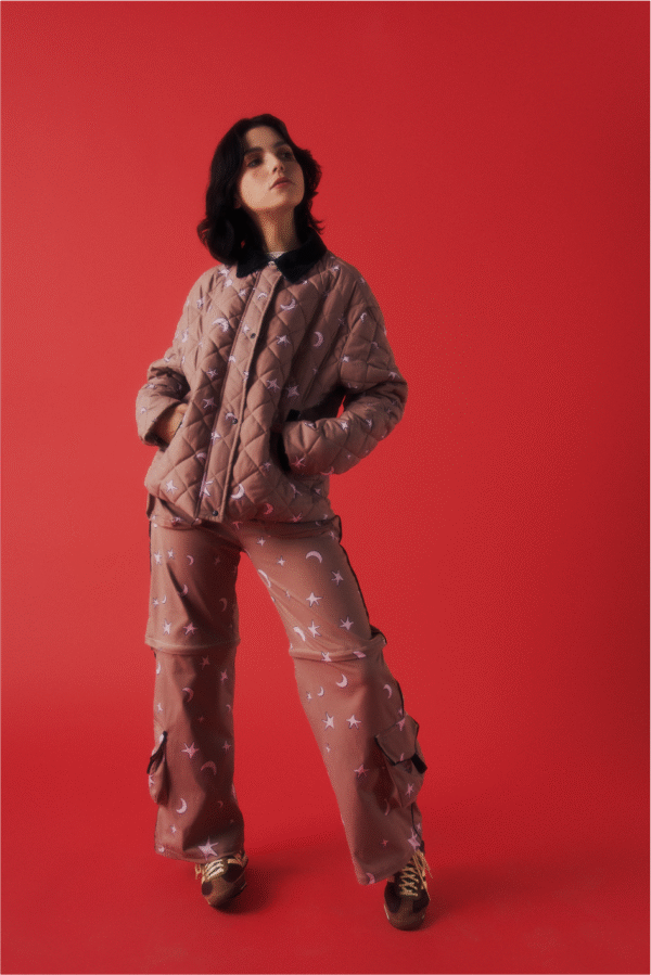 Moca Moonshine Quilted Jacket - Imagen 2