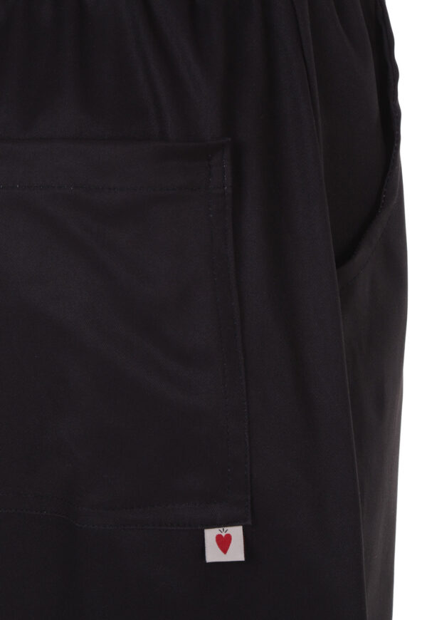 Black & Leopard Hem Pant - Imagen 4