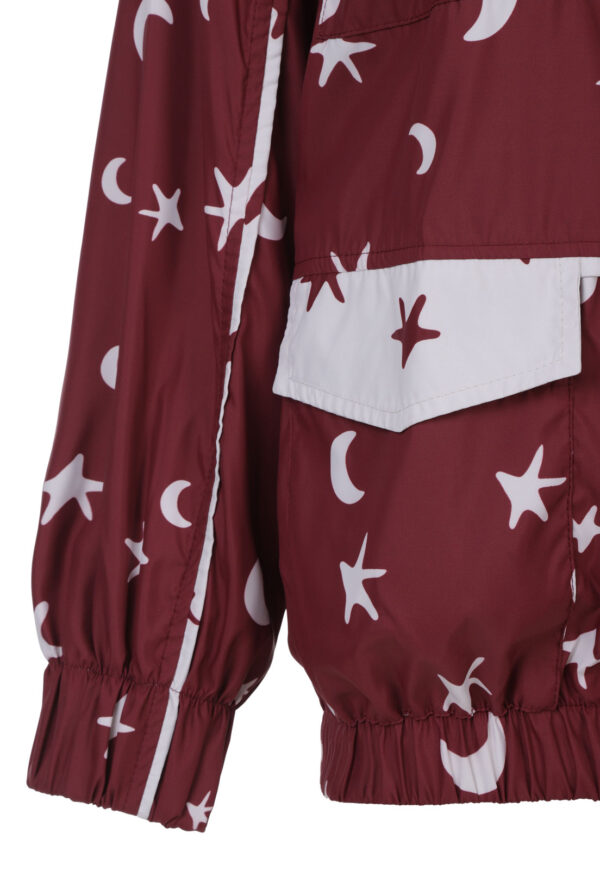 Red Moonshine Polyester Jacket - Imagen 7
