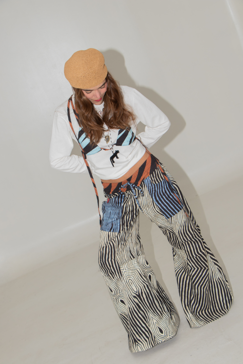 Zebra Palazzo Pants